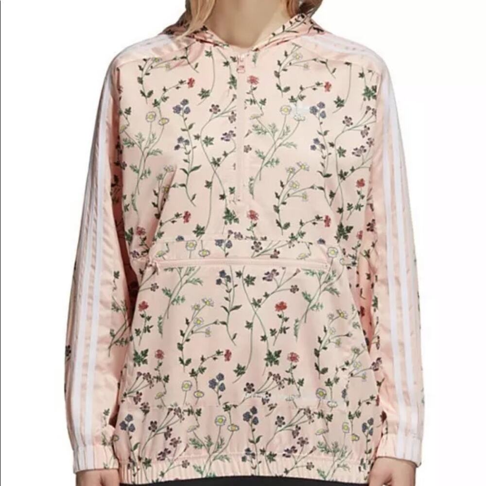 Adidas floral jacket